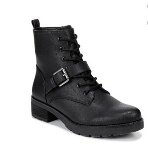 SOUL Naturalizer Womens Quaid Combat & Lace-up Boots